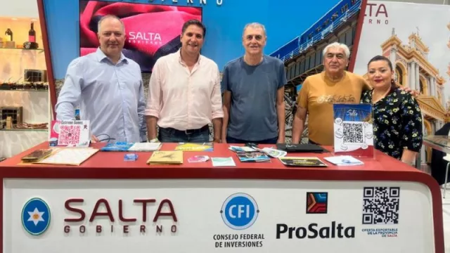 Salta presentó su oferta exportable y el proyecto Nodo Logístico en la Expocruz (la feria más grande de Bolivia)