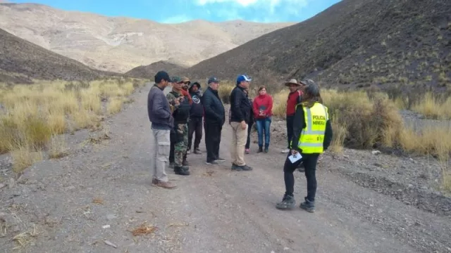 Producción irresponsable: Operaban máquinas pesadas en un área arqueológica protegida