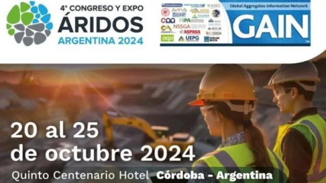 Llega el 4° Congreso de Áridos 2024: hacia una minería sostenible para la infraestructura del futuro