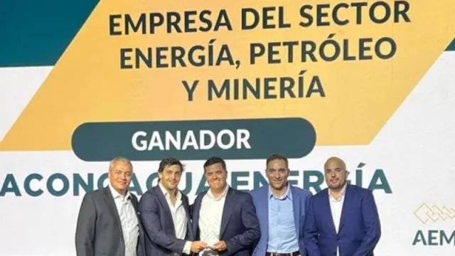 Aconcagua Energía fue reconocida como la Mejor Empresa del Sector Energético en Mendoza