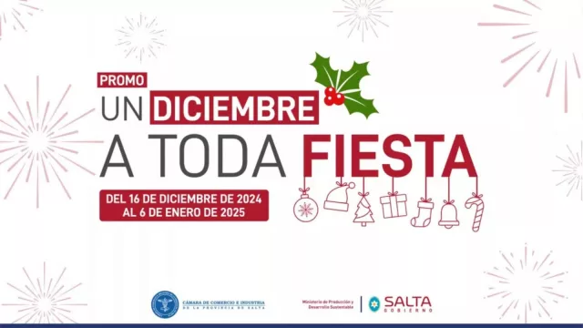 Este jueves 26 será el primer sorteo de “Un diciembre a toda fiesta” (no te olvides de cargar tu factura)
