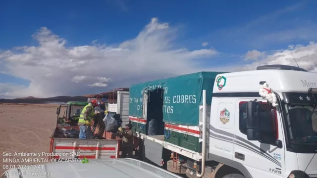 La localidad de Olacapato tuvo su primera Minga Ambiental para asegurar una Puna más limpia