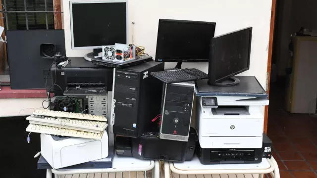 Hoy se podrá llevar basura electrónica y disfrutar de una feria ambiental en el Parque San Martín