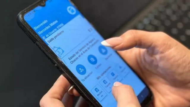 Aguas del Norte recordó la posibilidad de realizar trámites a través de su app