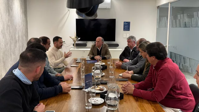 La Mesa Empresaria y Productiva recibió al intendente Emiliano Durand: coordinan una agenda de trabajo conjunto