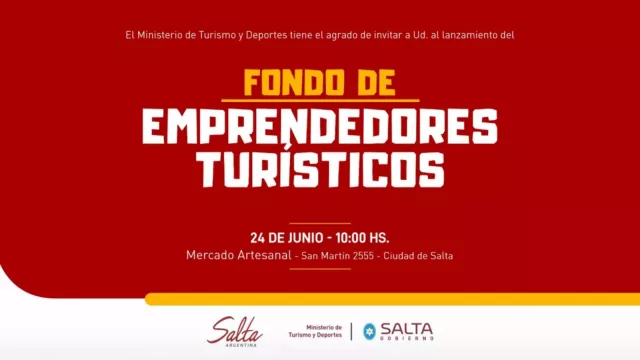 Mañana lanzan el Fondo de Emprendedores Turísticos (buscan un turismo innovador y sostenible)