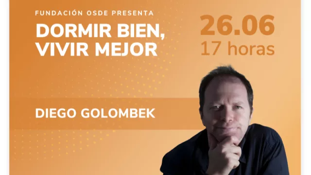 La Fundación Osde invita este jueves a la conferencia “Dormir bien, vivir mejor”