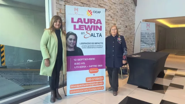 Laura Lewin hablará en Salta sobre Liderazgo de Impacto: “¿Cómo aprende el cerebro y cómo deberíamos enseñar?”