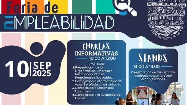 La UNSa prepara la segunda edición de la Feria de Empleabilidad, junto al sector productivo