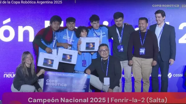Orgullo salteño: estudiantes de la ex ENET 2 se consagraron campeones en la Copa Robótica Argentina 2025