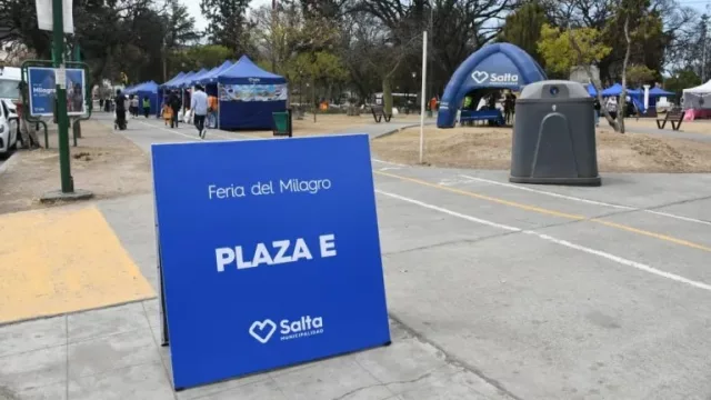 ¿Te la vas a perder? Ya está en funcionamiento la Feria del Milagro en el parque San Martín