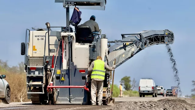 Avanzan las obras de repavimentación en la Ruta Nacional 16, clave para el corredor Bioceánico