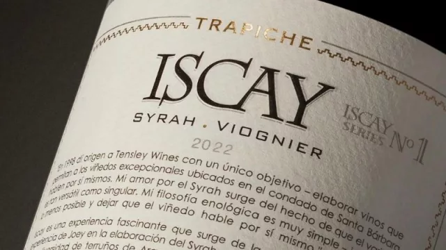 Trapiche Iscay Syrah Viognier 2022 reconocido por James Suckling (está entre los 100 mejores vinos argentinos de 2025)