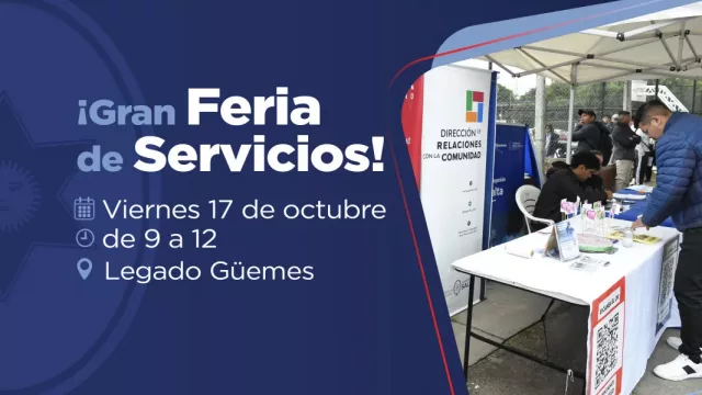 La Gran Feria de Servicios llega al Legado Güemes con múltiples gestiones en un solo lugar