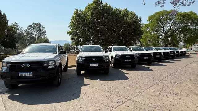 Aguas del Norte sumó 10 nuevas camionetas y ya renovó en un 40% su flota