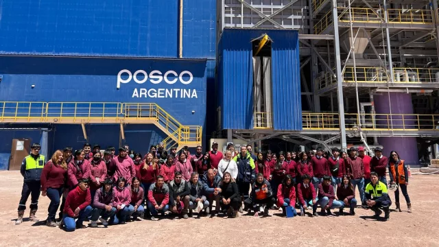 Estudiantes salteños visitaron por primera vez un proyecto minero en la Puna