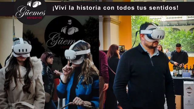 "Güemes Sensorial": historia, realidad virtual y una experiencia con los cinco sentidos para el turismo de Salta