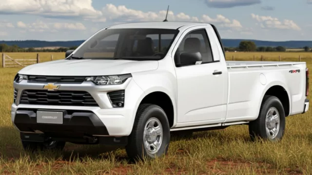 Chevrolet presenta la nueva S10 WorkTruck Cabina Simple: la pick-up de trabajo más potente del segmento