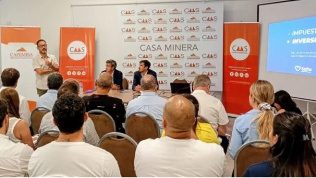 Emiliano Durand presentó a mineras un plan para atraer inversiones con menos impuestos municipales