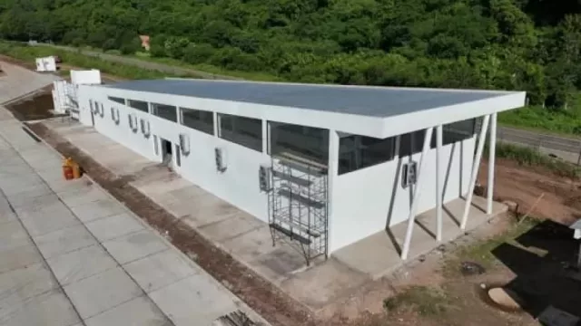Avanza la obra del nuevo puesto de control de Salvador Mazza, estratégico para el Corredor Bioceánico