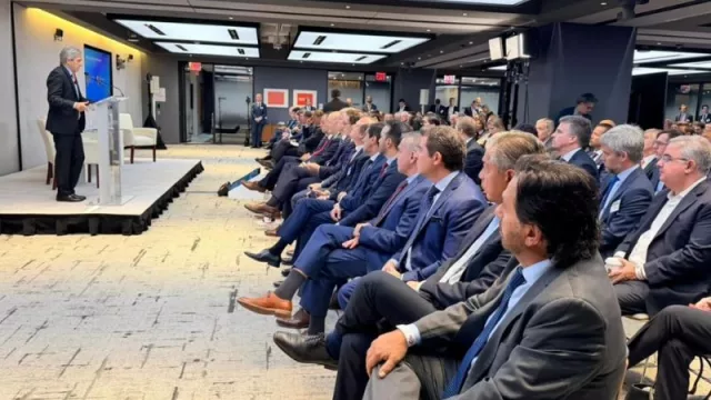 Sáenz en la Argentina Week en Nueva York: “Le estamos dando a los inversores garantía de estabilidad en el tiempo”