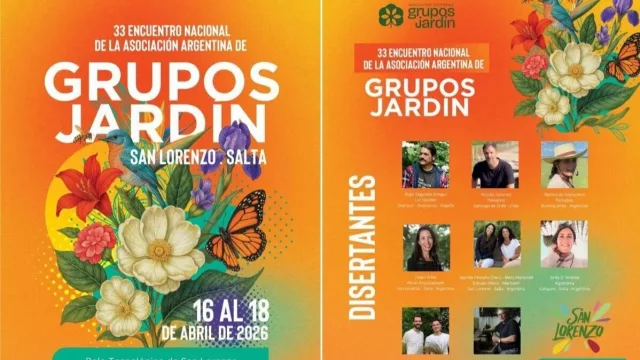 El 33° Encuentro Nacional de Grupos Jardín llega a Salta con cupos agotados y una nueva mirada sobre el paisaje
