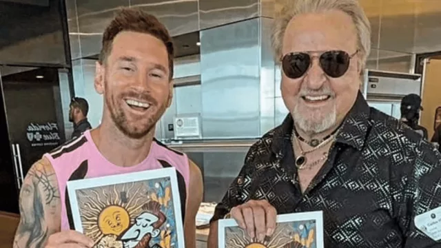 El emocionante abrazo que emociona al continente, entre Lionel Messi y Quico: "No me voy a morir sin darte la mano"