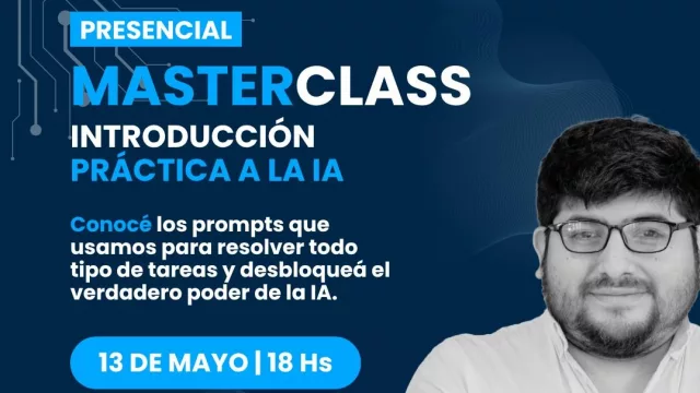 Una masterclass para aprender a usar la IA de verdad llega mañana a Salta