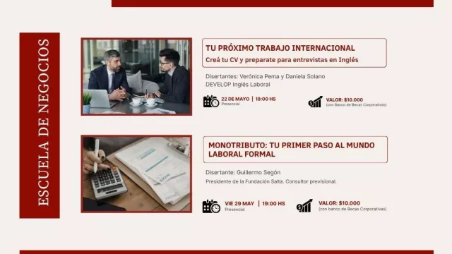 ¡Anotate ya! Los dos cursos clave de la Fundación Salta para potenciar el futuro laboral este mes