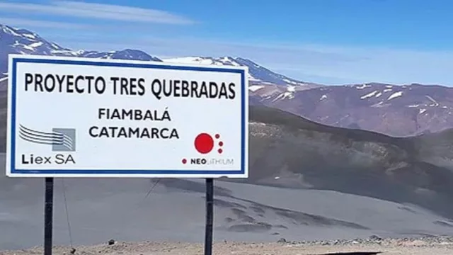 Zijin-Liex anunció una inversión de $ 250 millones para obras en Fiambalá (la comunidad definirá los proyectos)