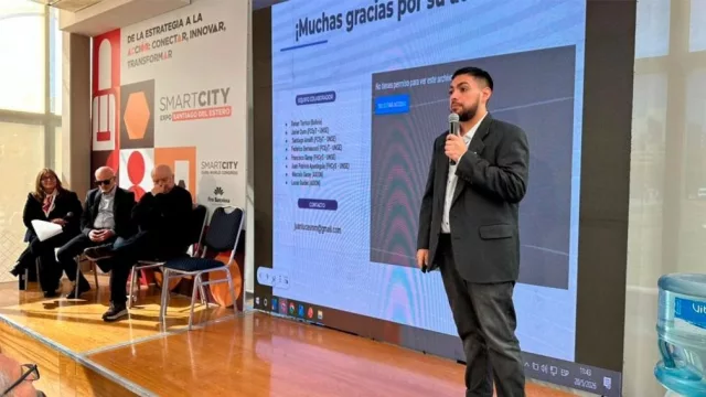 La UNSE presentó en Smart City un sistema con drones y tecnología LiDAR para relevar ciudades
