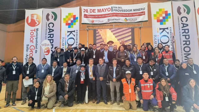 Tolar Grande afianzó su protagonismo con un histórico Día del Proveedor Minero