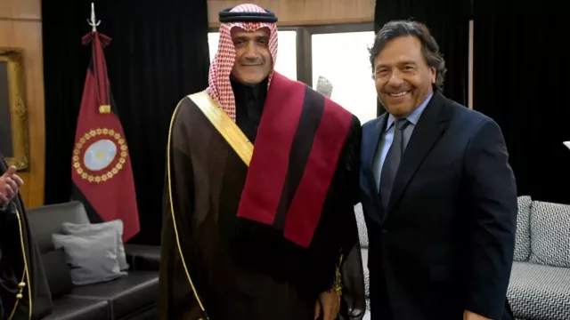 Sáenz se reunió con el Embajador de Arabia Saudita para avanzar en una agenda de inversiones