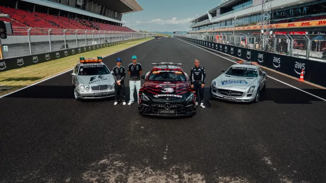 Mercedes-Benz cumple 30 años como Safety Car de la Fórmula 1 (estrena el AMG GT 63 PRO de 612 CV)
