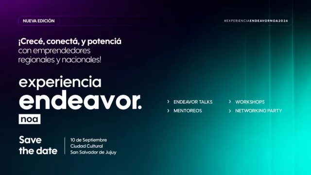 Experiencia Endeavor NOA tendrá mentorías y talleres para potenciar ideas y hacer crecer tu empresa