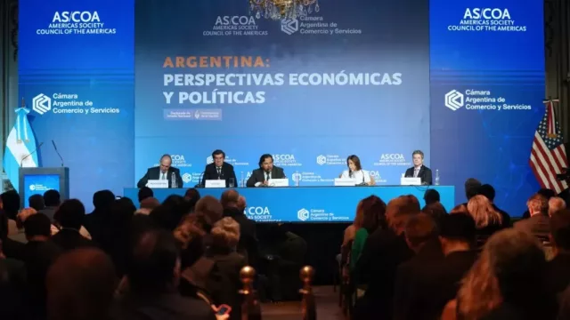 Sáenz disertó en Council of the Americas y defendió la minería por su impacto en las comunidades