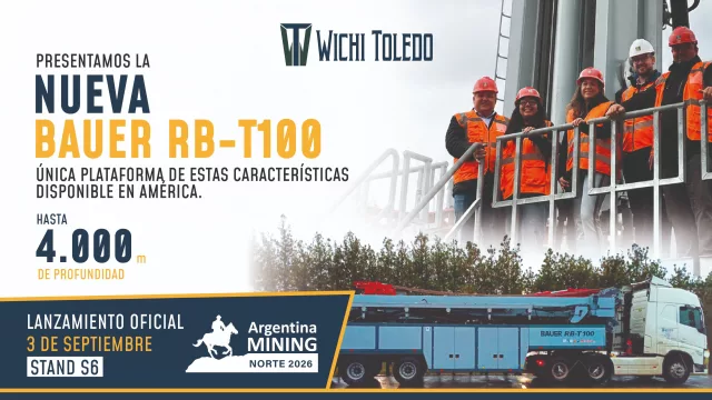 Wichi Toledo presentará hoy en Argentina Mining su nueva Bauer RB-T100 (única en América)