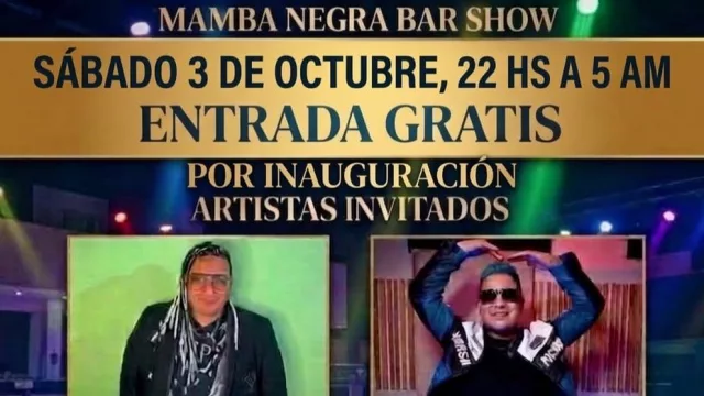 De una antigua peña a un nuevo punto de encuentro: nace Mamba Negra Bar Show, la nueva propuesta de la noche de Salta