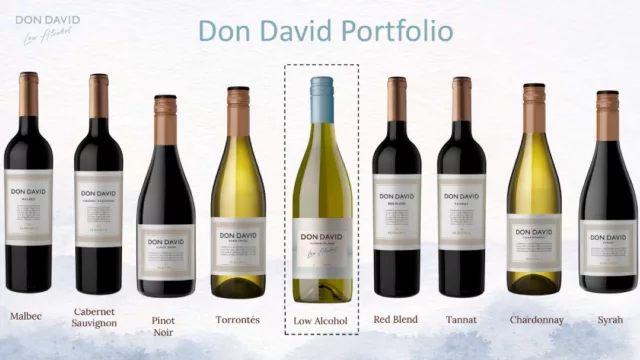 En la Semana del Torrontés, Don David amplía su línea con una propuesta bajo alcohol