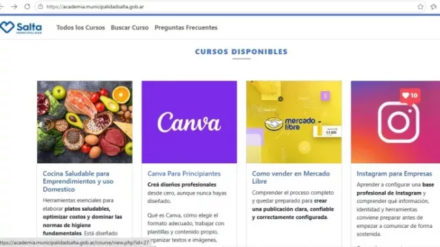 Más oportunidades: la Academia Virtual de la Municipalidad acerca capacitaciones a cada hogar