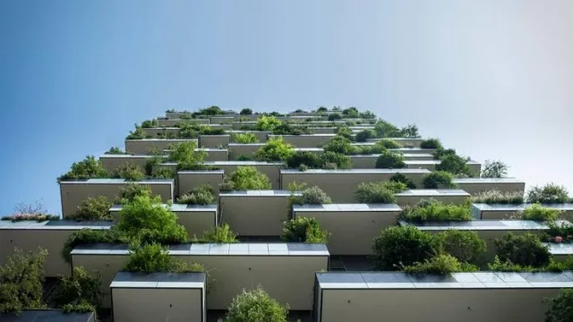 Un edificio sustentable logra generar el 80% de la energía que necesita para funcionar